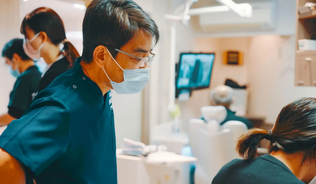 院内での診療風景